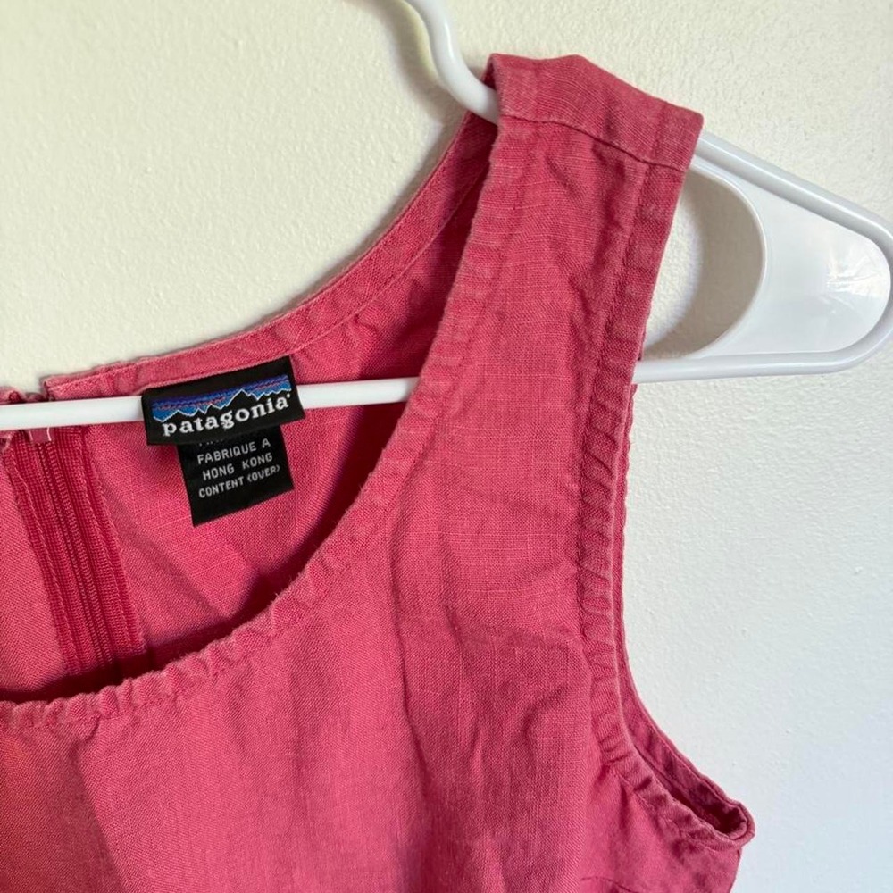 Patagonia Pink Hemp Gorpcore Dress
